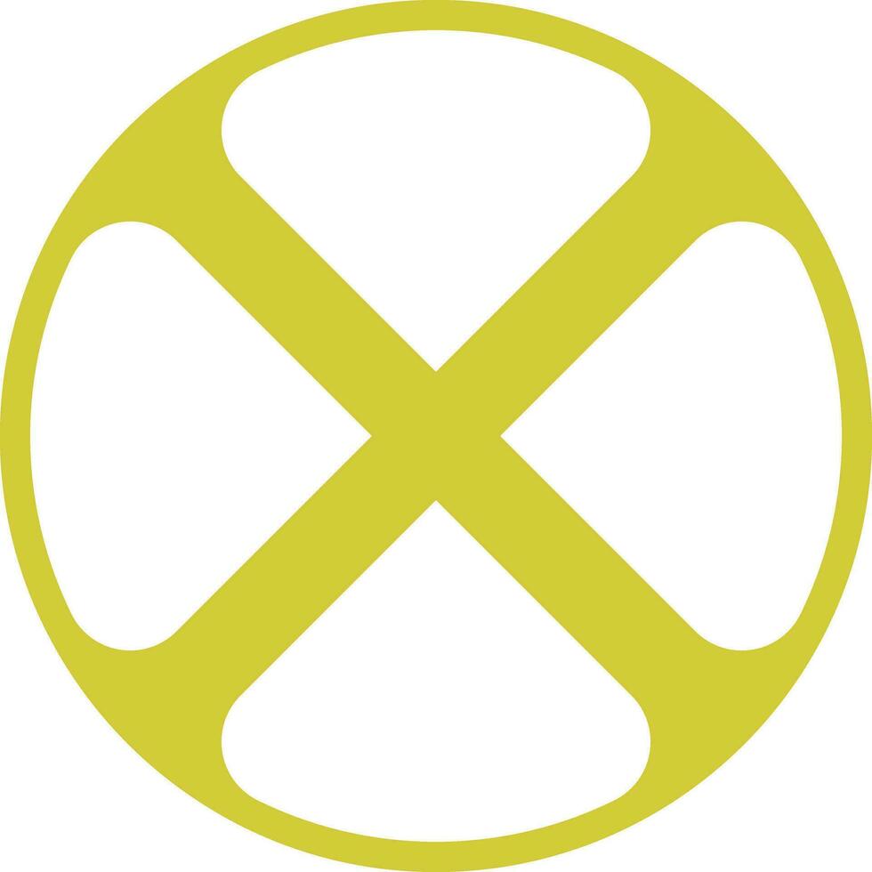 Letter X - Font Logo typography vector