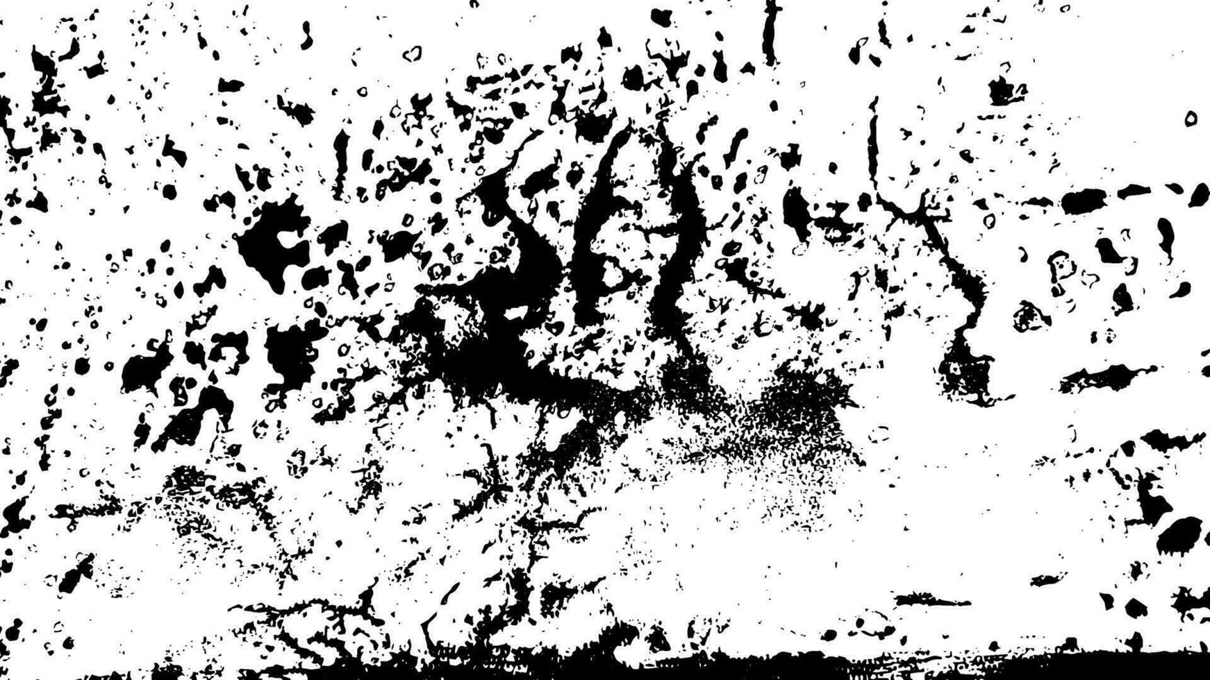 Rustic grunge vector texture with grain and stains. Abstract noise background. Weathered surface.