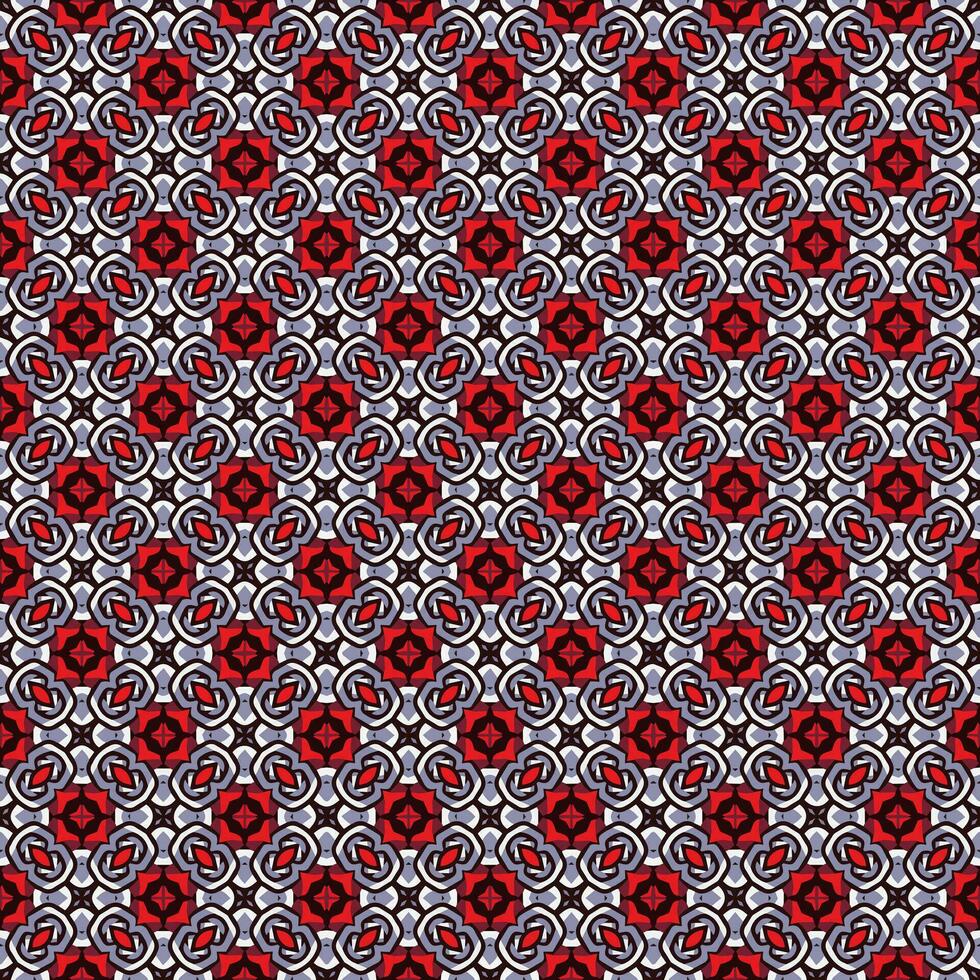 Multi color seamless pattern texture and template. Multicolored. Colorful ornamental graphic design. Colored mosaic ornaments. Vector illustration.