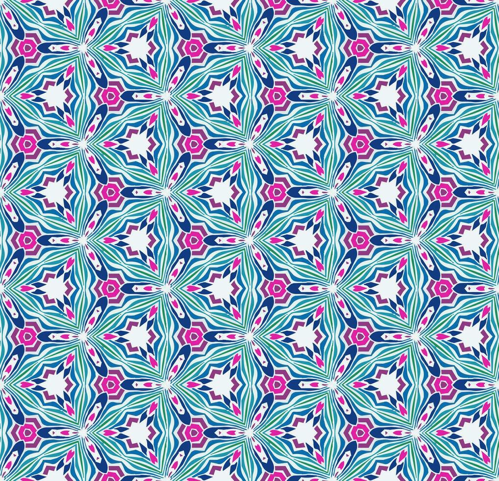 Multi color seamless abstract pattern. Background and backdrop. Multi Colored. Colorful ornamental design. Colored mosaic ornaments. Vector graphic illustration.