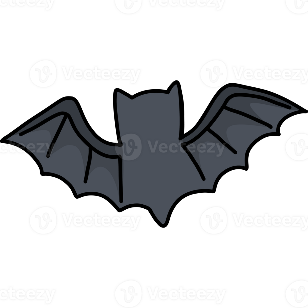 Bat gray mystical png