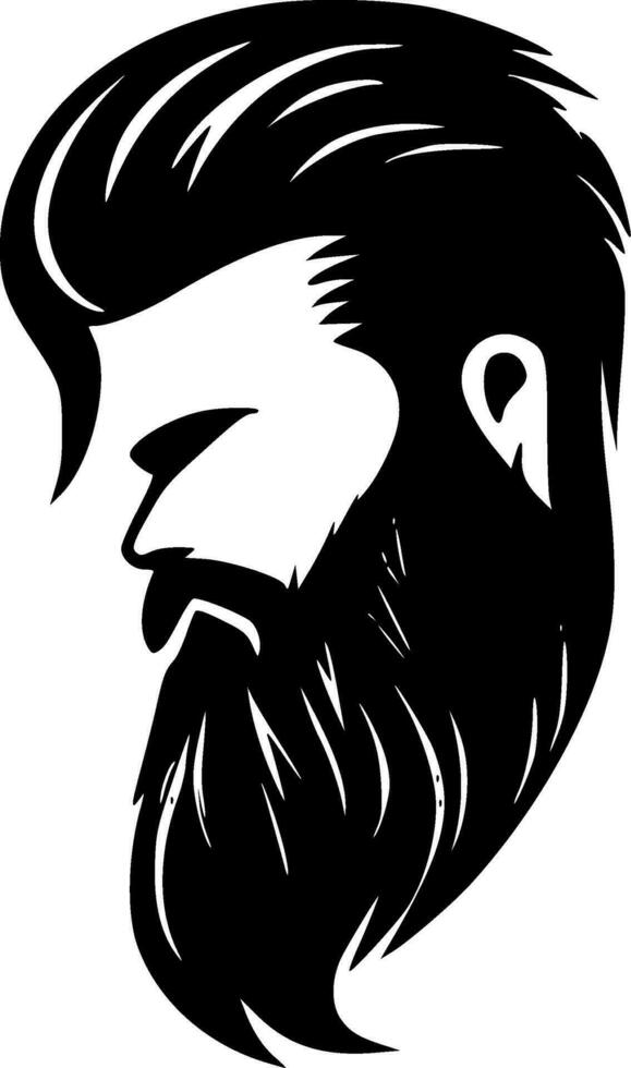 Beard - High Quality Vector Logo - Vector illustration ideal for T-shirt graphic