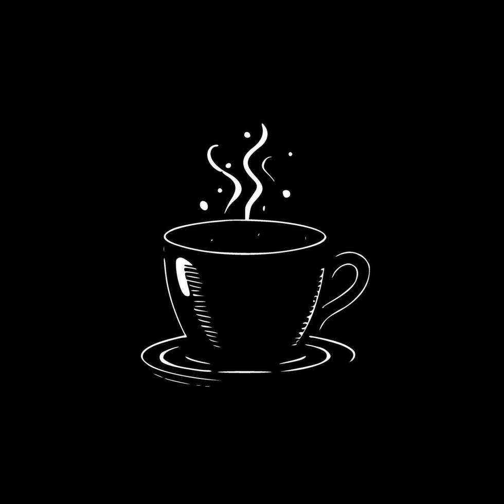Coffee - High Quality Vector Logo - Vector illustration ideal for T-shirt graphic