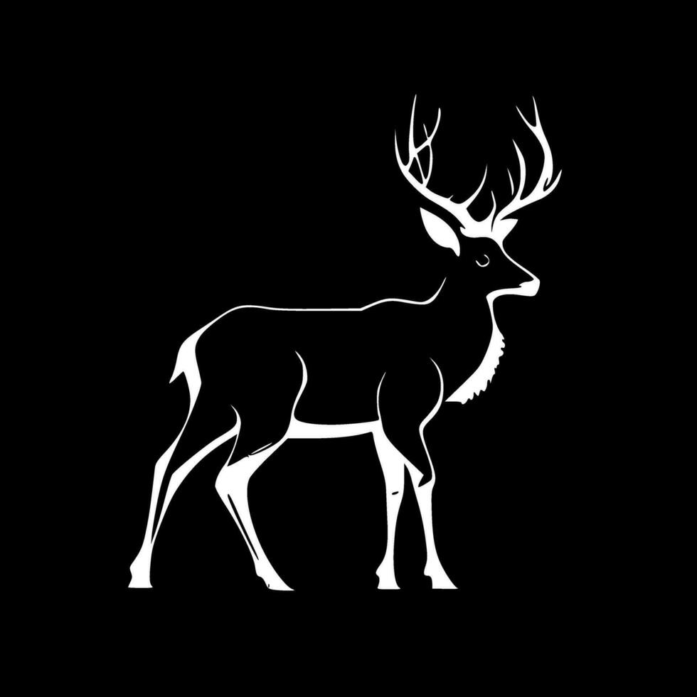 Deer - High Quality Vector Logo - Vector illustration ideal for T-shirt graphic