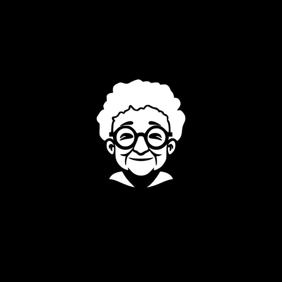 Grandma - High Quality Vector Logo - Vector illustration ideal for T-shirt graphic