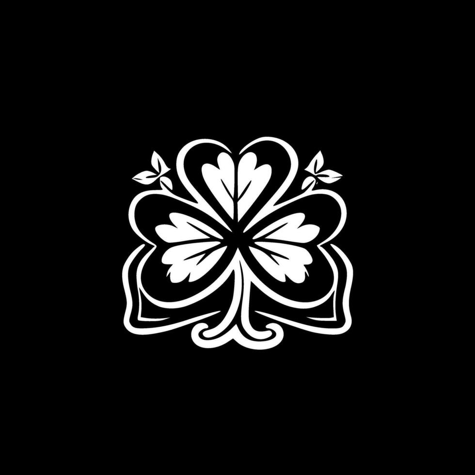 Irish - Minimalist and Flat Logo - Vector illustration