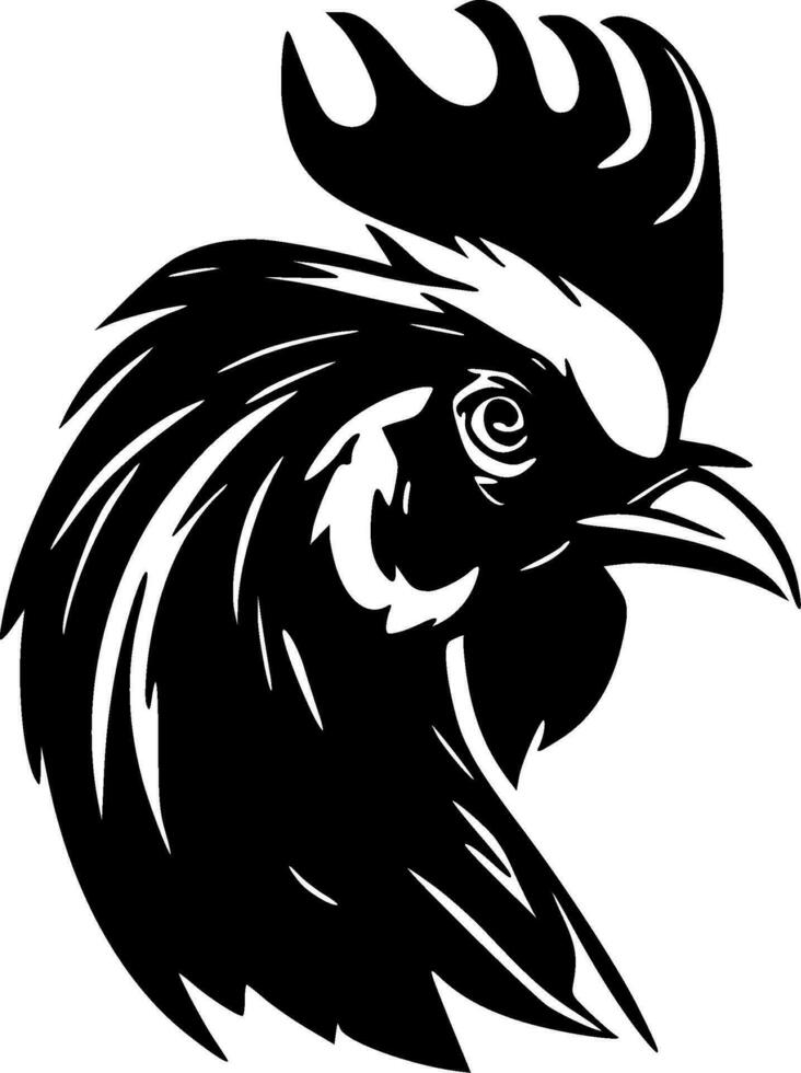 Rooster - High Quality Vector Logo - Vector illustration ideal for T-shirt graphic