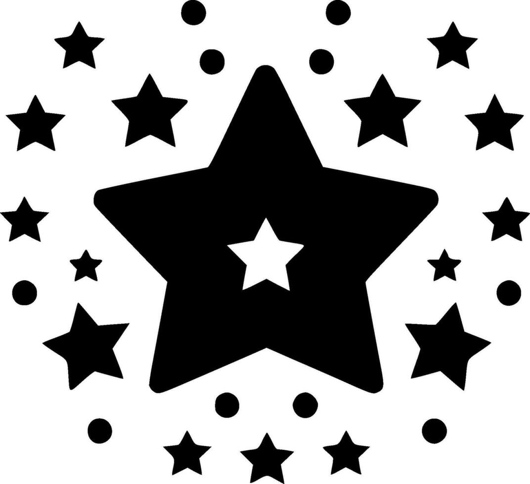 Stars - High Quality Vector Logo - Vector illustration ideal for T-shirt graphic