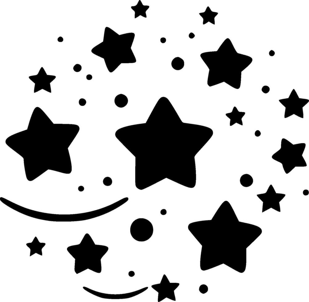 Stars - High Quality Vector Logo - Vector illustration ideal for T-shirt graphic