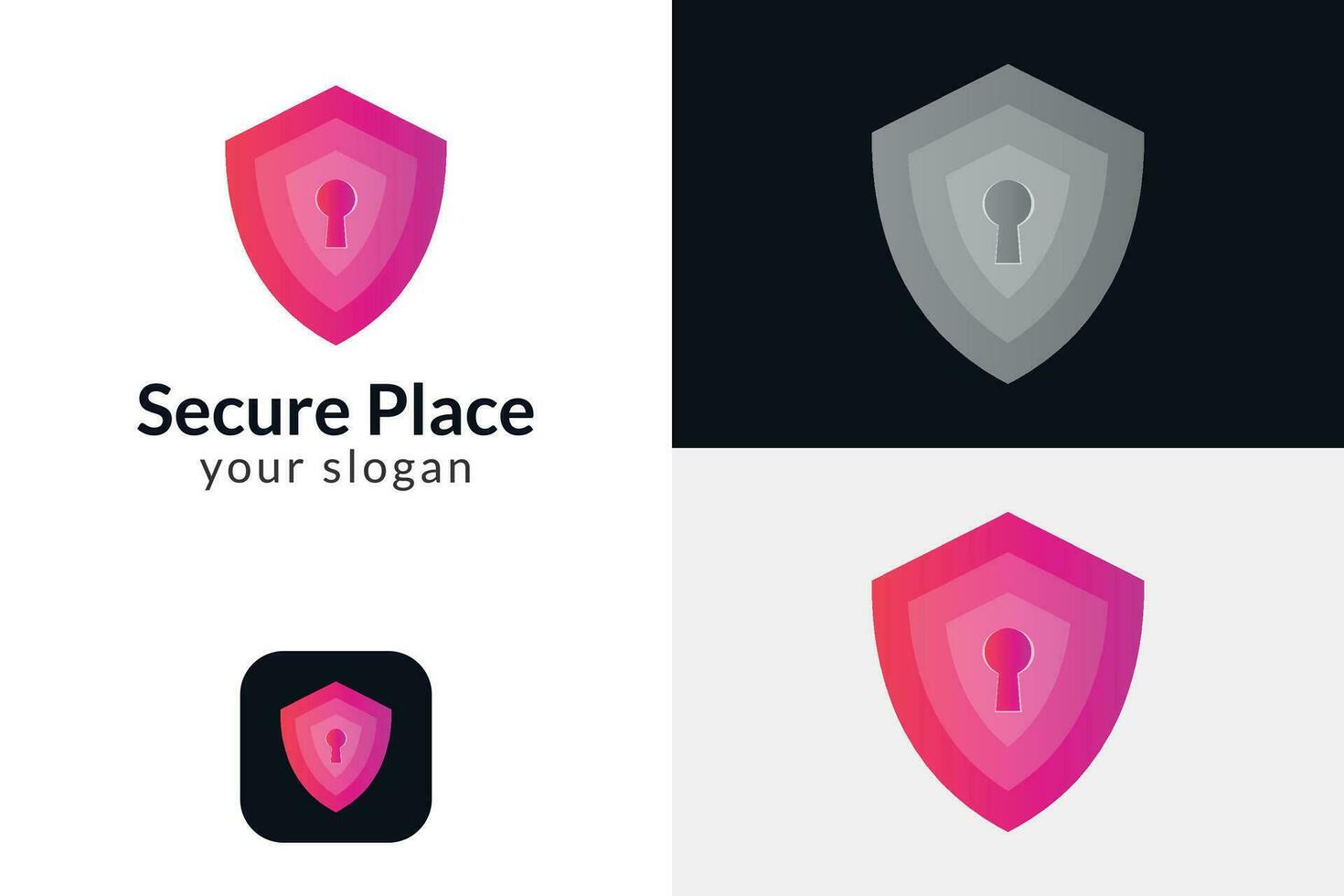 Security Logo Design vector