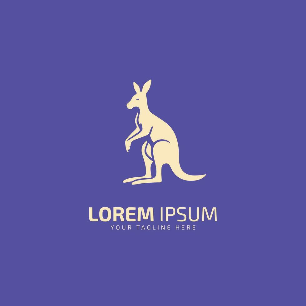 kangaroo icon illustration isolated vector sign symbol design