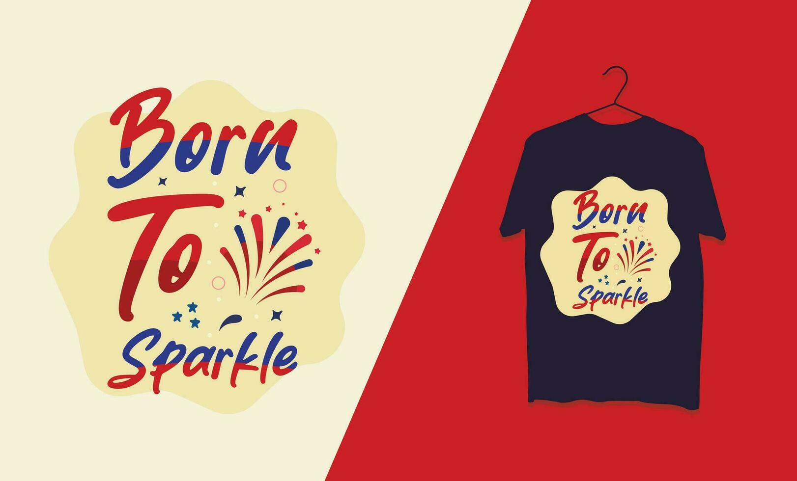 4th july independence day typography t shirt design vector