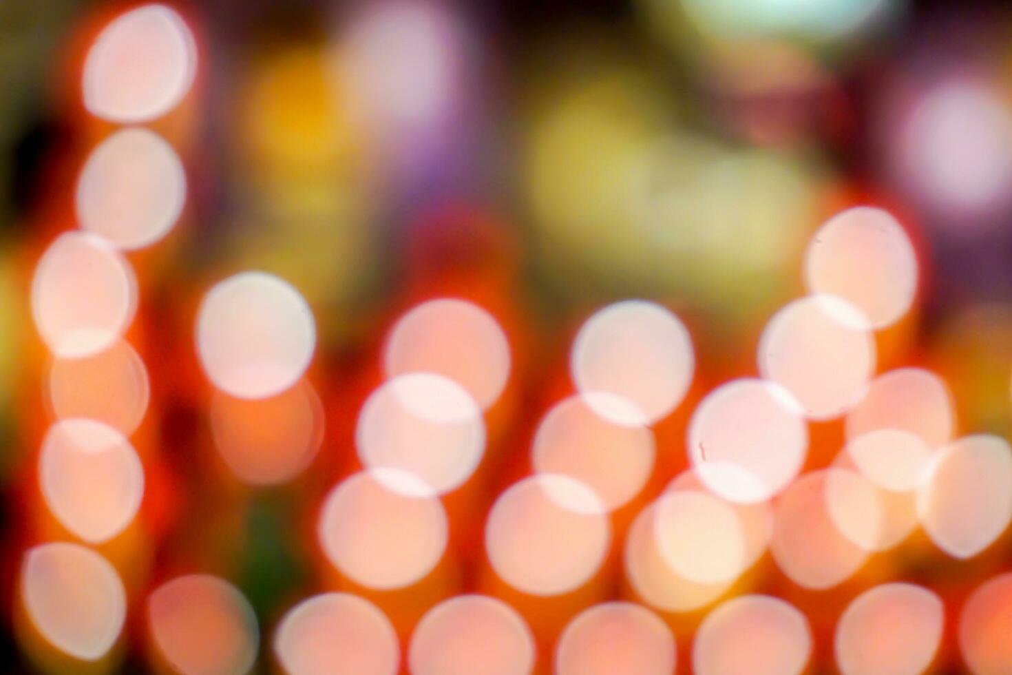 Colorful abstract blurred and bokeh of refection lighting fit to screen background. photo