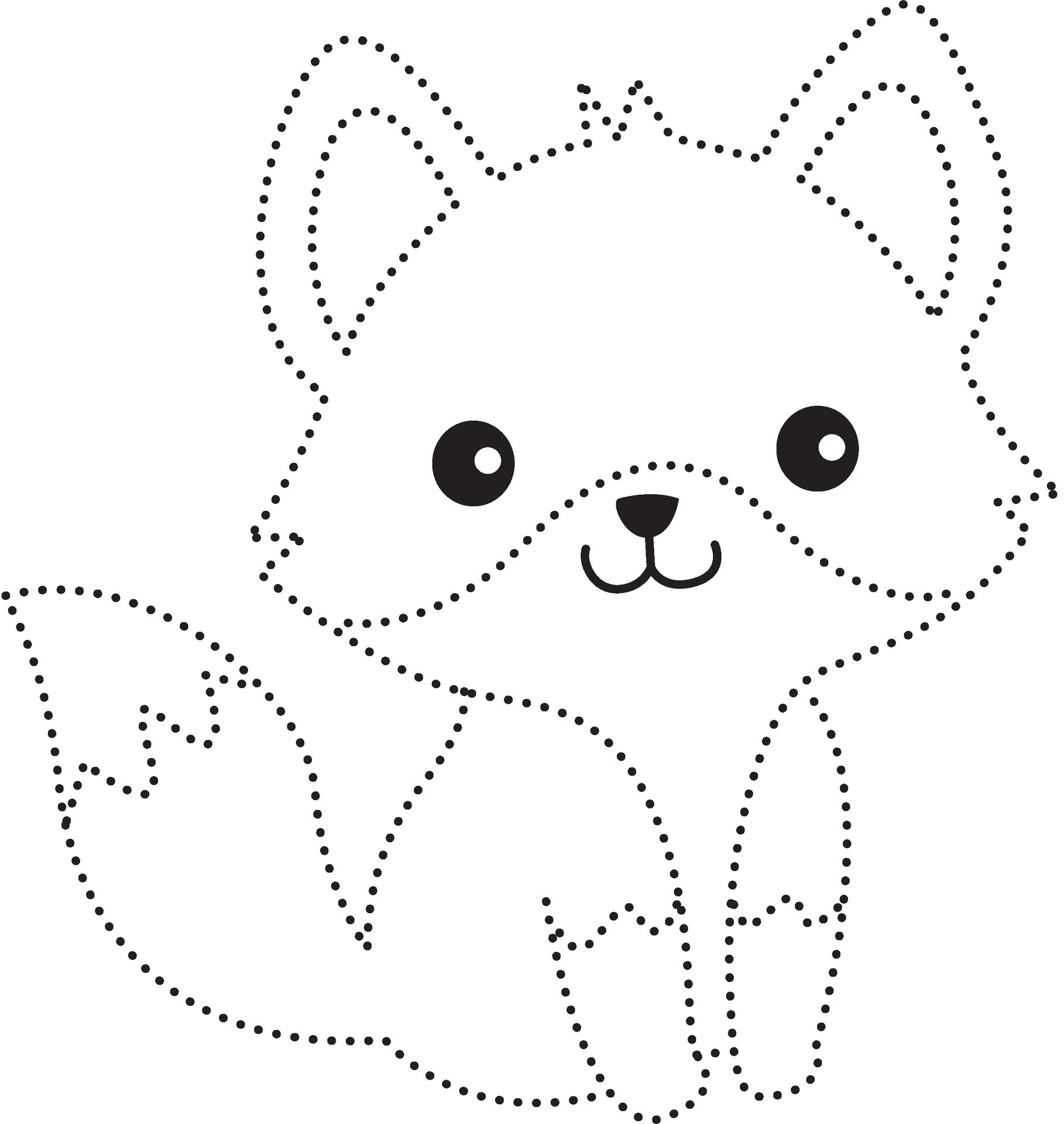 Cute baby fox coloring page | Clipart Panda - Free Clipart Images