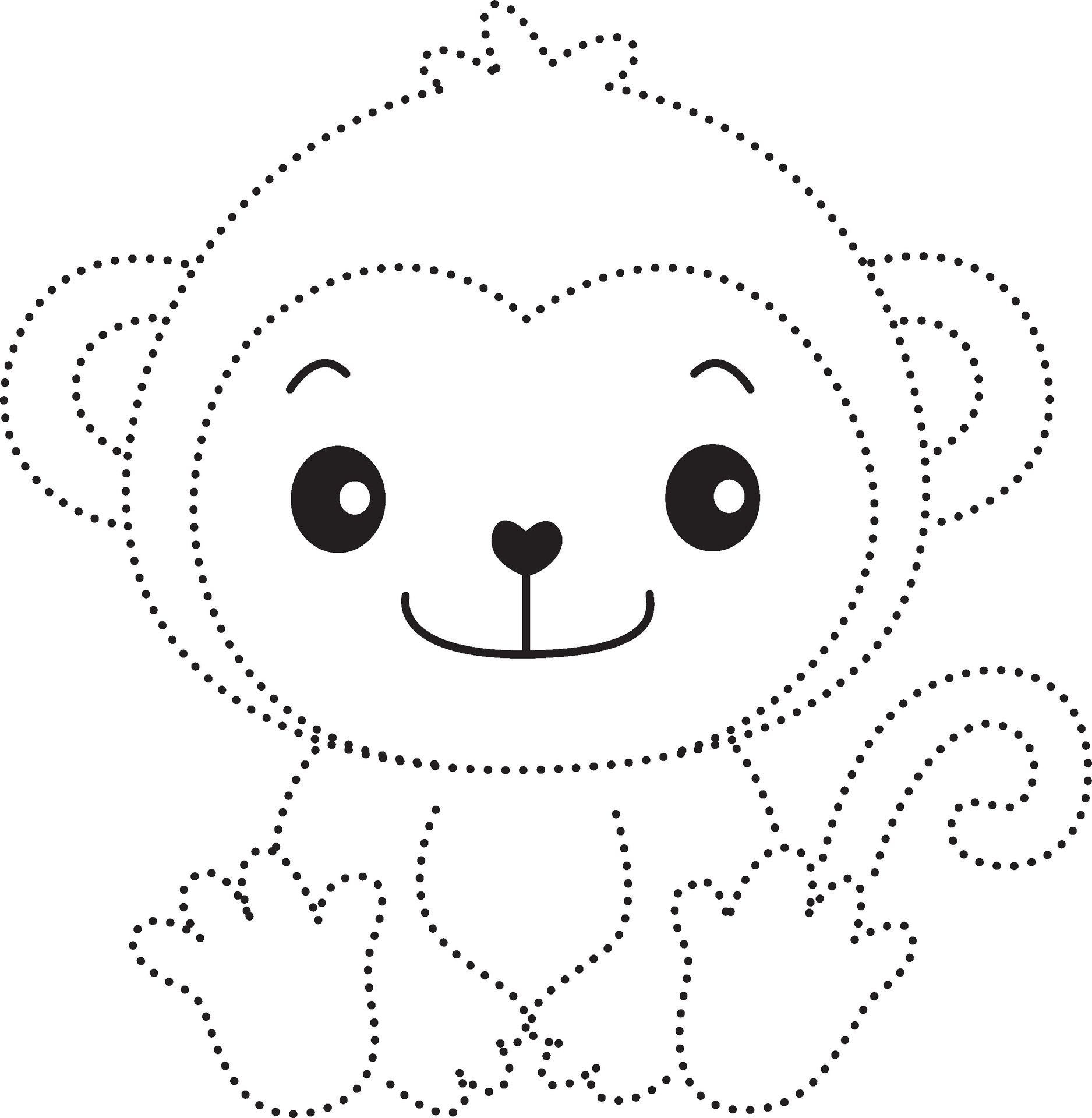 Cute monkey jumping cartoon. Vector drawing icon of cute monkey isolated,  Stock Vector, Vector And Low Budget Royalty Free Image. Pic. ESY-057913751  | agefotostock