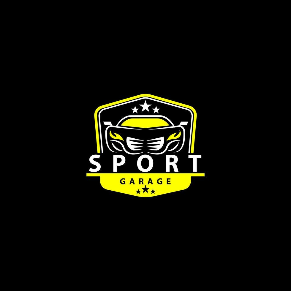 car shield star emblem logo design vector 25741466 Vector Art at Vecteezy