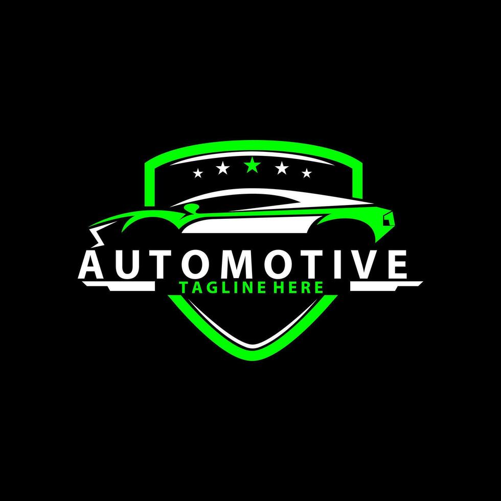 modern car logo design inspiration vector