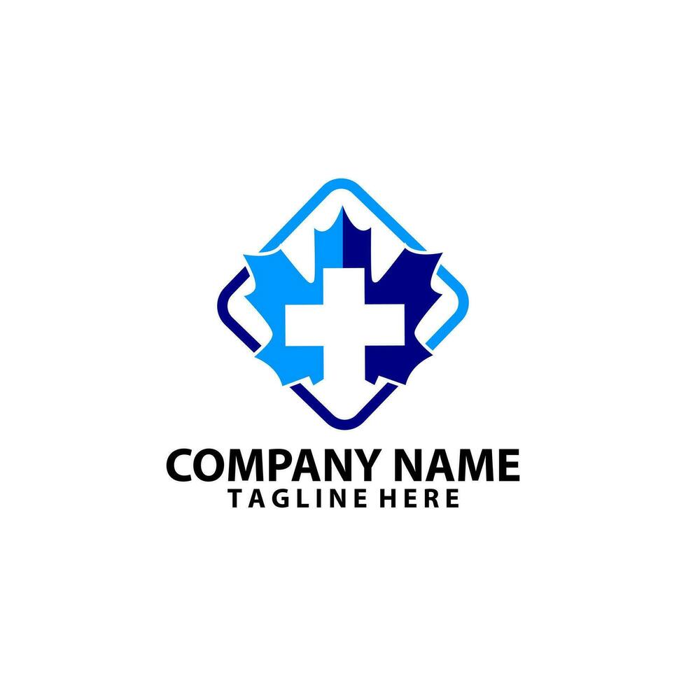 canadia emergency logo design vector