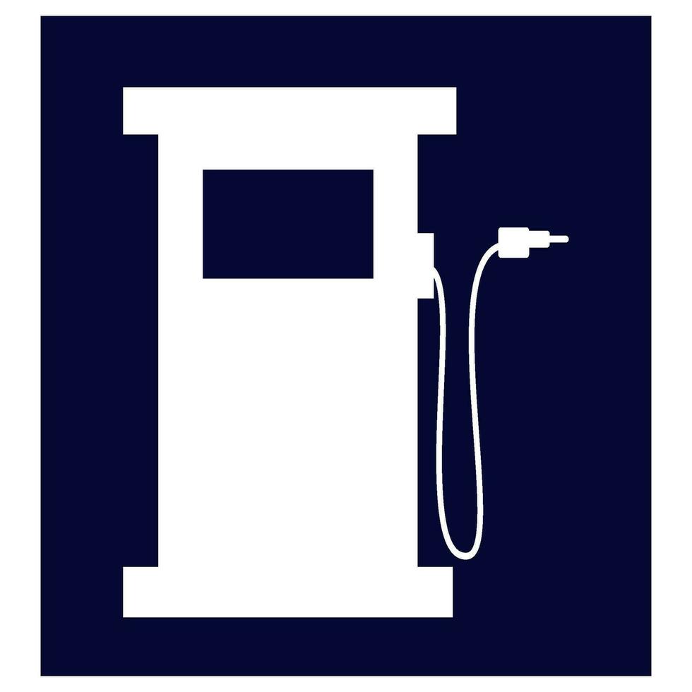 gas estación icono vector ilustración diseño