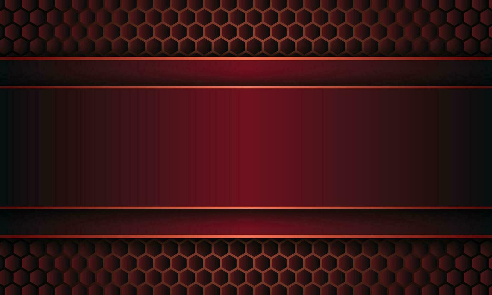 Dark red stripe with lines background. vector