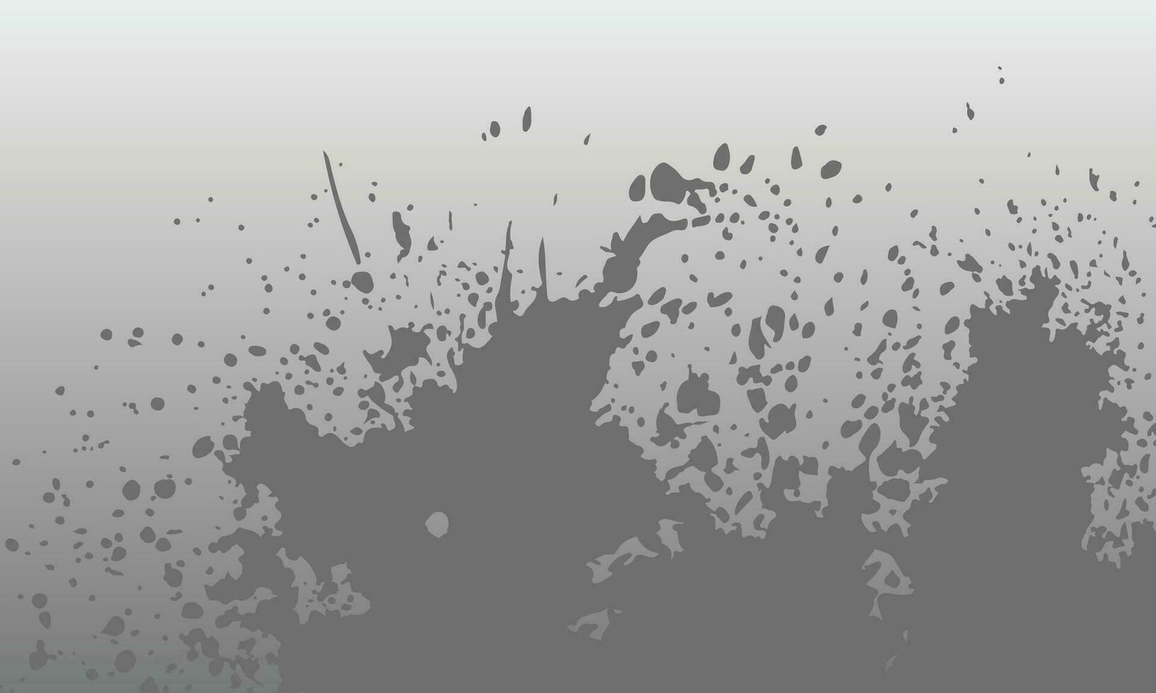 Spray painted on gradient color background. vector