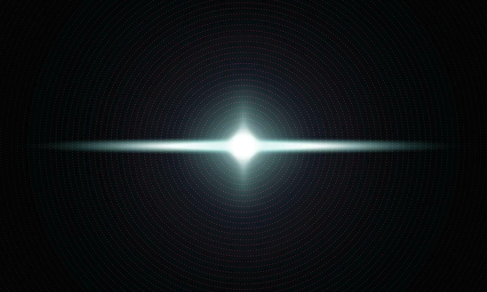Digital tech glowing circle line background. vector