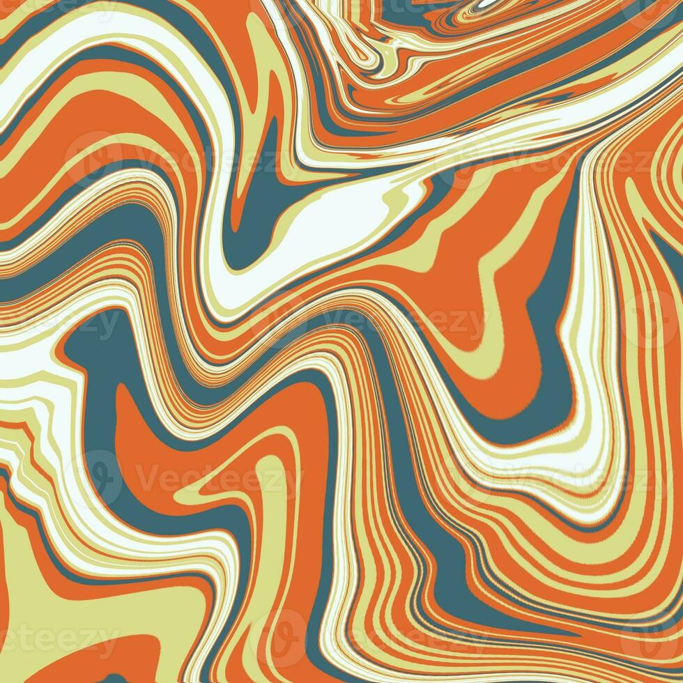 Colorful fluid background. orange dominant. abstract background photo