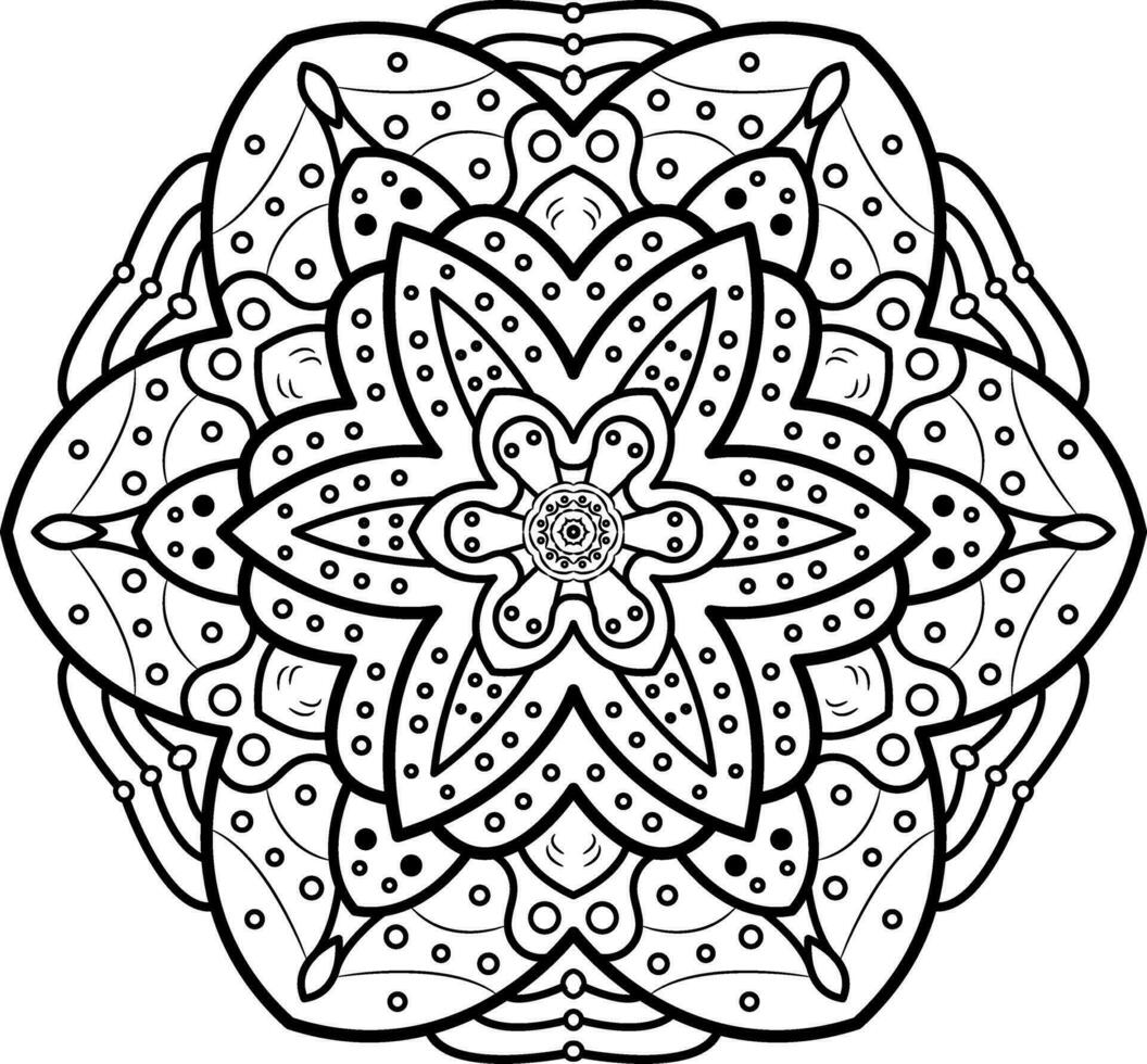 mandala art vector file