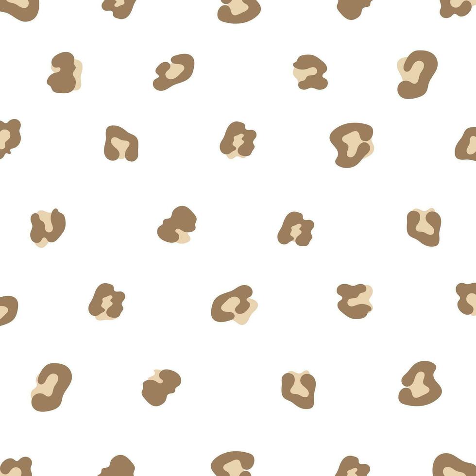 Leopard print pattern animal seamless. Leopard skin abstract for printing, cutting, and crafts Ideal for mugs, stickers, stencils, web, cover, wall stickers, home decorate and more. vector