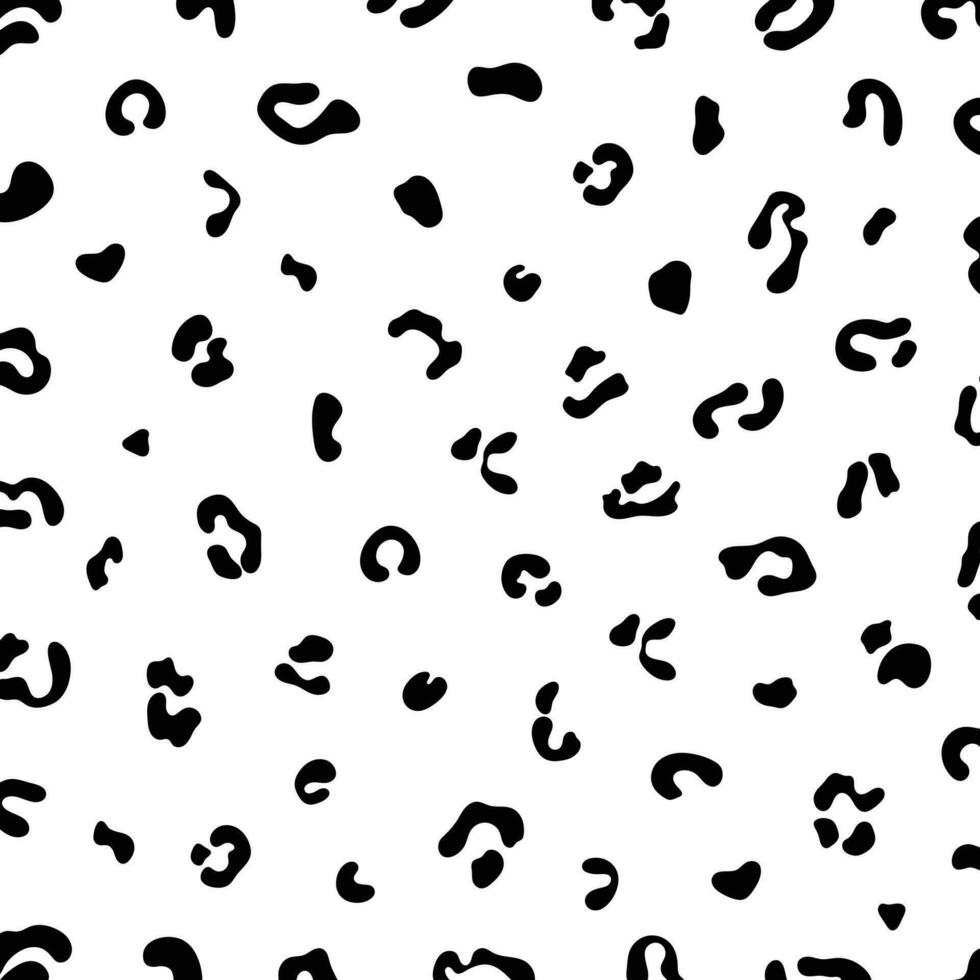 Cheetah print pattern animal seamless. vector