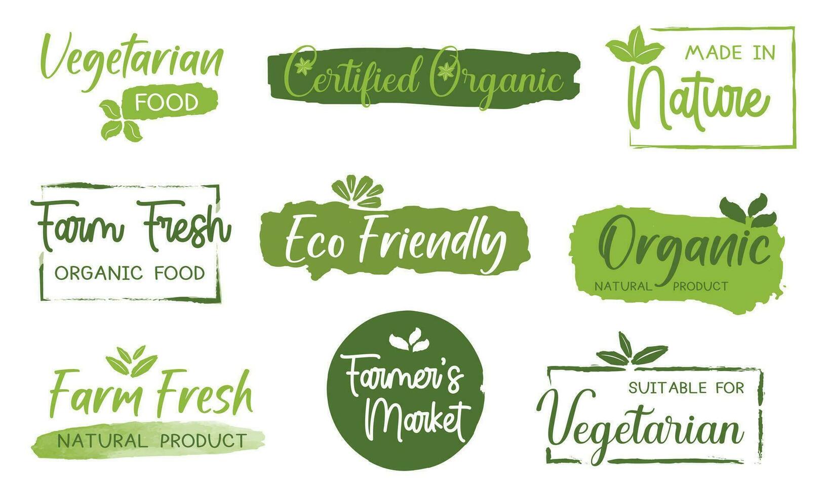 orgánico alimento, natural producto, sano vida y granja Fresco para comida y bebida promoción. vector