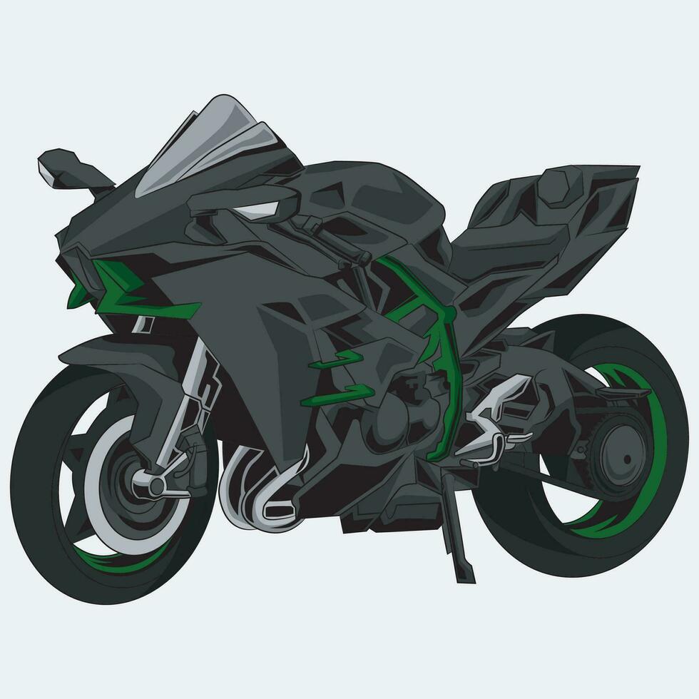 ilustración vector gráfico de Clásico motor