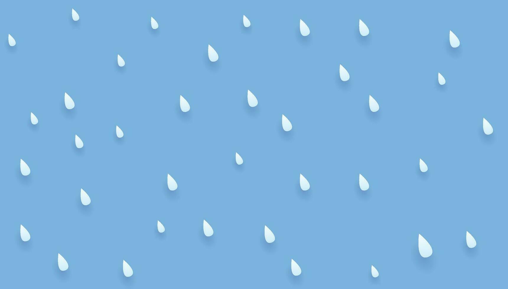 lluvia intensa en el cielo oscuro vector