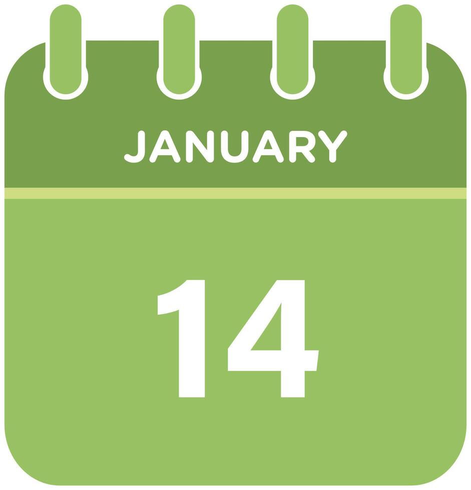 January 14 Calendar Daily Icon Day Date Month 25745139 Vector Art At january-14-calendar-daily-icon-day-date-month-25745139-vector-art-at