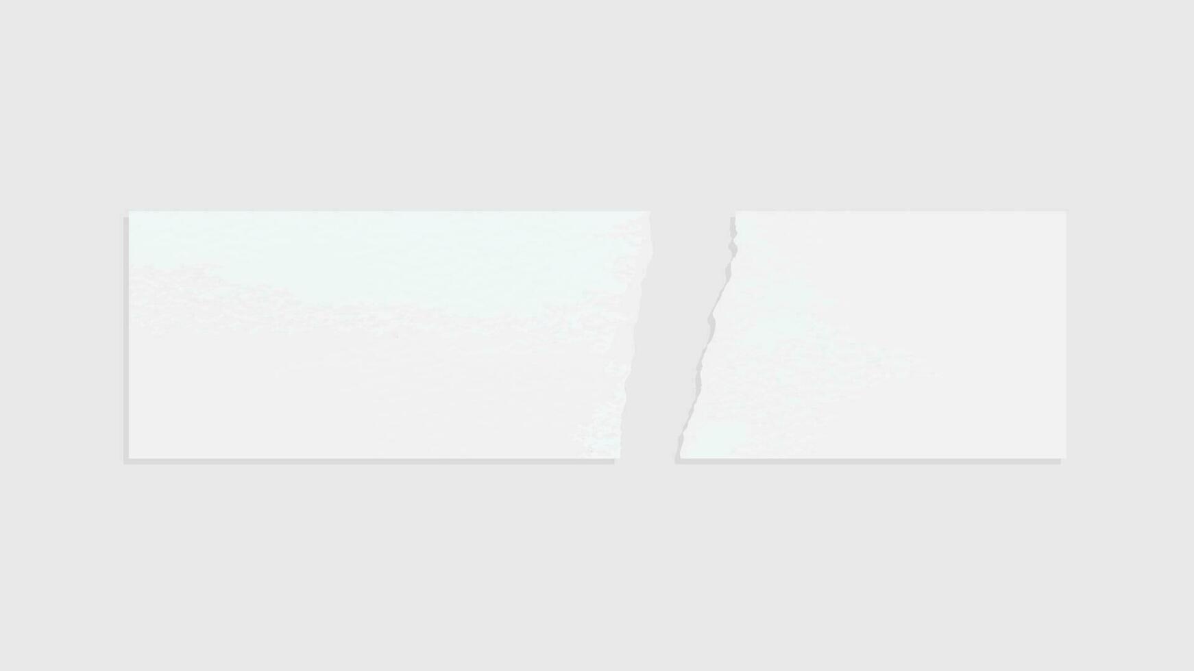 Torn paper edges. Ripped paper texture. Paper tag. White paper sheet for background with clipping path. Vector. vector