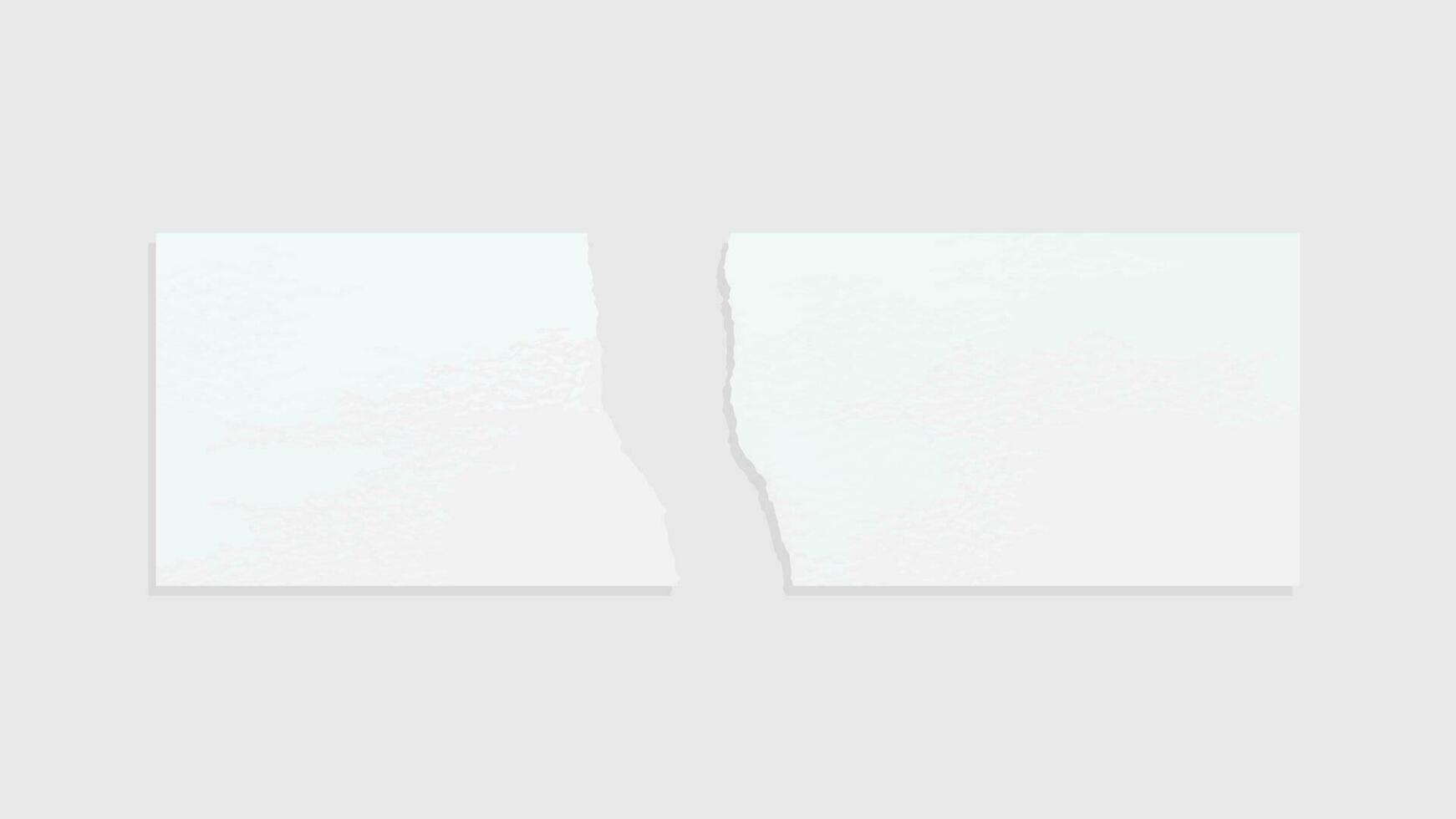 Torn paper edges. Ripped paper texture. Paper tag. White paper sheet for background with clipping path. Vector. vector