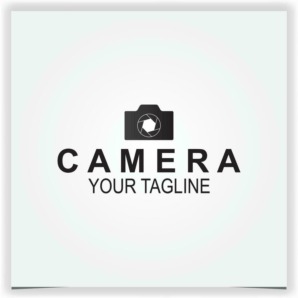 Camera photography, shutter logo design premium elegant template vector eps 10