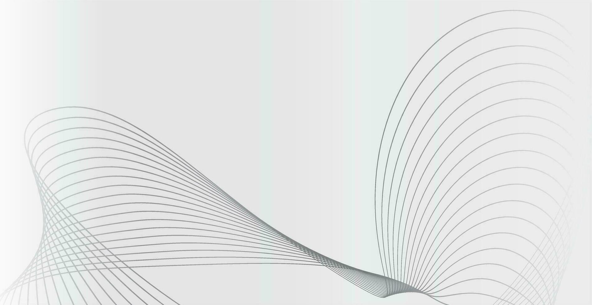 Abstract wavy stripes on a white background isolated. Wave line art, Curved smooth design. Vector illustration EPS 10.