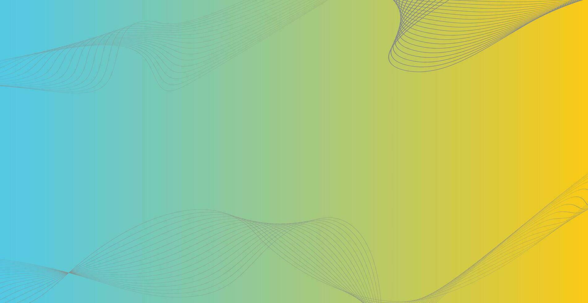 Abstract wavy stripes on a blue gradient background isolated. Wave line art, Curved smooth design. Vector illustration EPS 10.