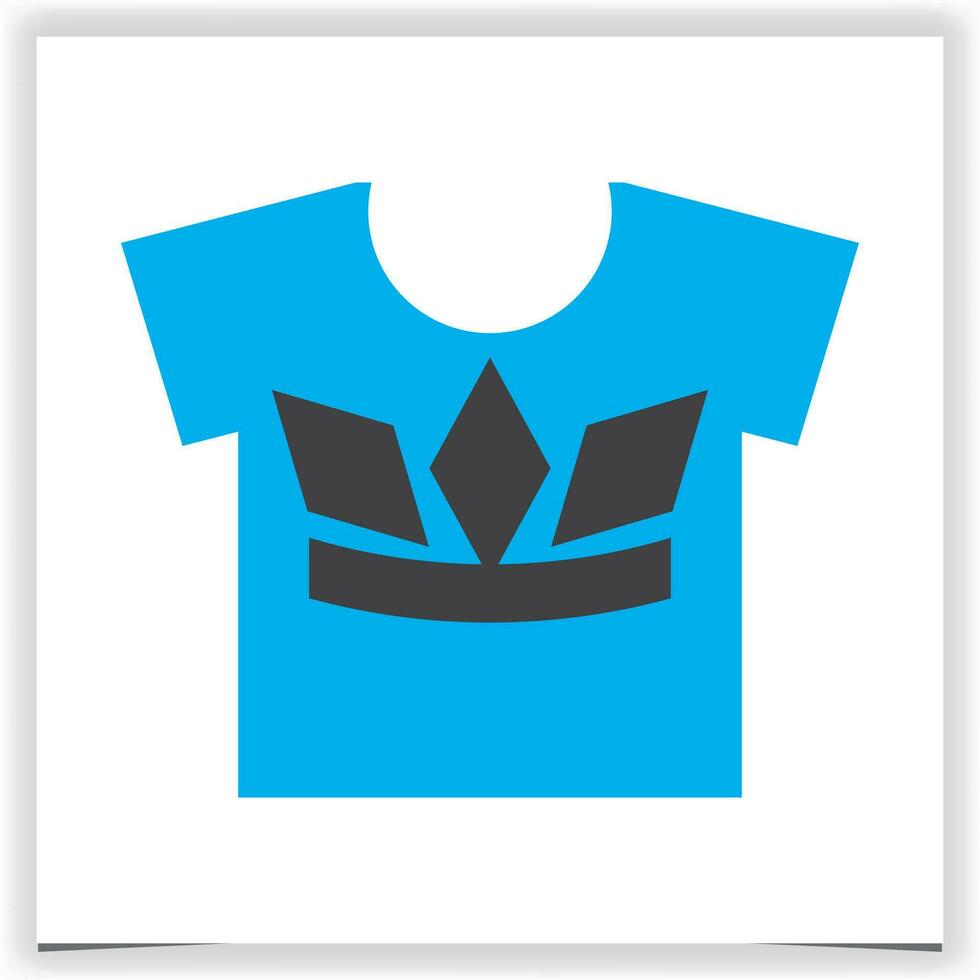 king t shirt logo premium elegant template vector eps 10