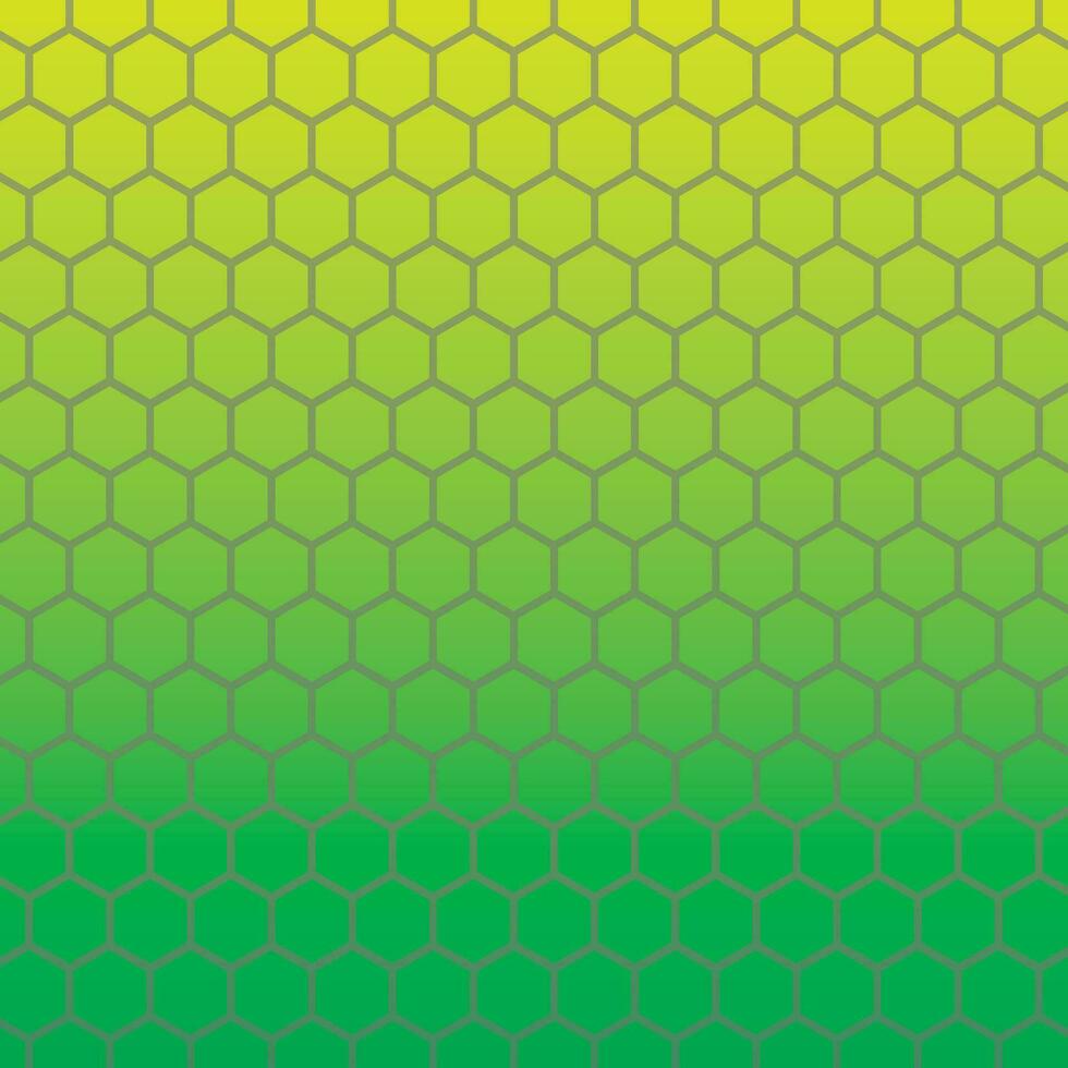 hexagon gradient green and yellow abstract petern background premium and modern suitable for social media vector