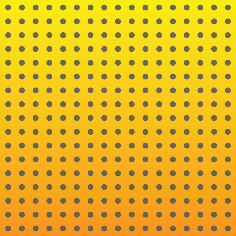 cicle dot gradient yellow and orange abstract petern background premium and modern suitable for social media vector