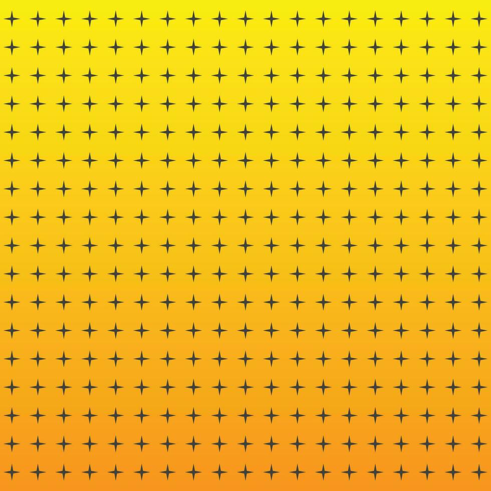 star gradient yellow and orange abstract petern background premium and modern suitable for social media vector