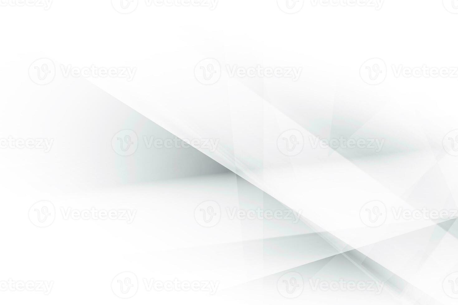 Abstract  white and gray color, modern design stripes background with geometric shape. photo