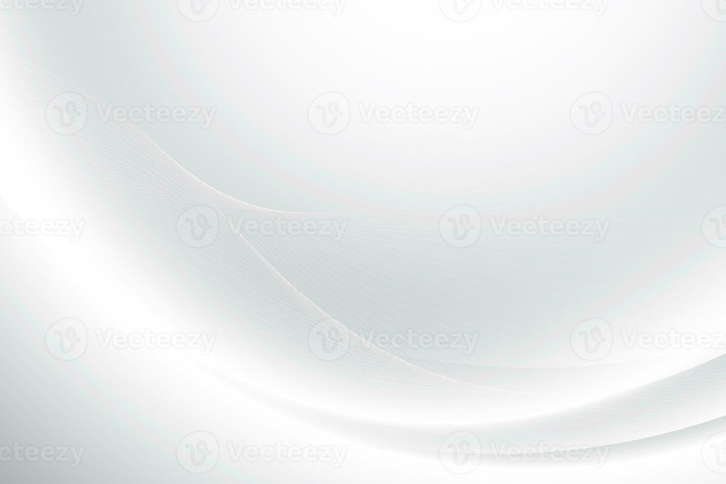 Abstract  white and gray color, modern design stripes background with wavy pattern. photo