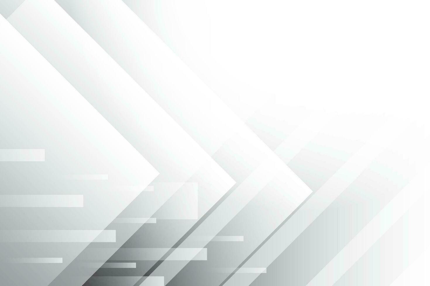 Abstract  white and gray color, modern design stripes background with geometric rectangle shape. Vector illustration.