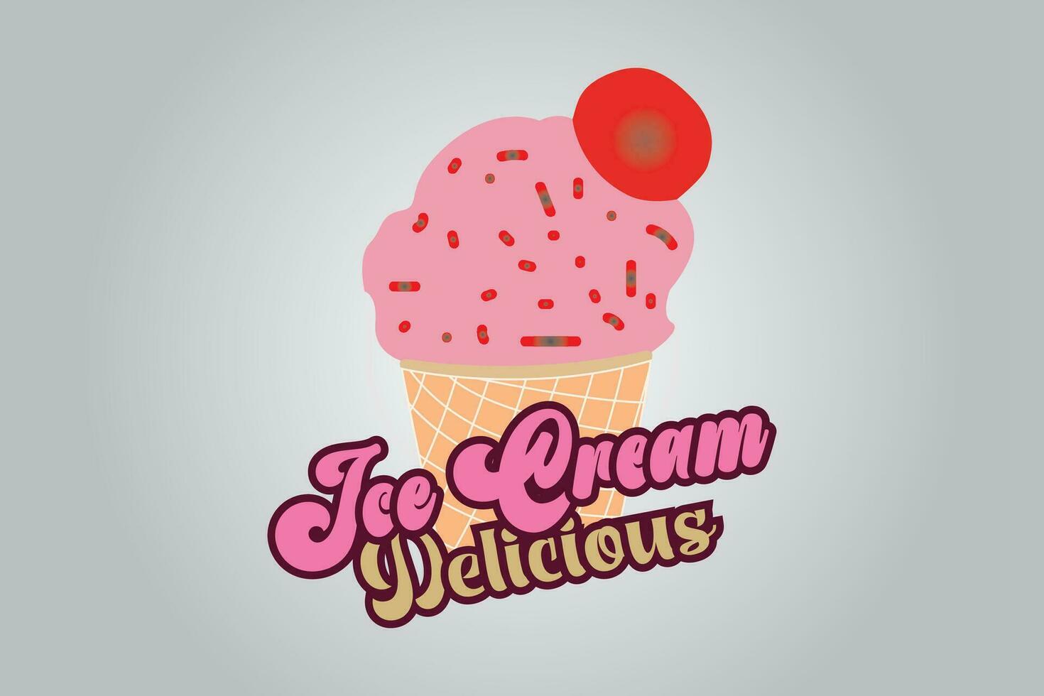 Ice Cream Vector Design for you