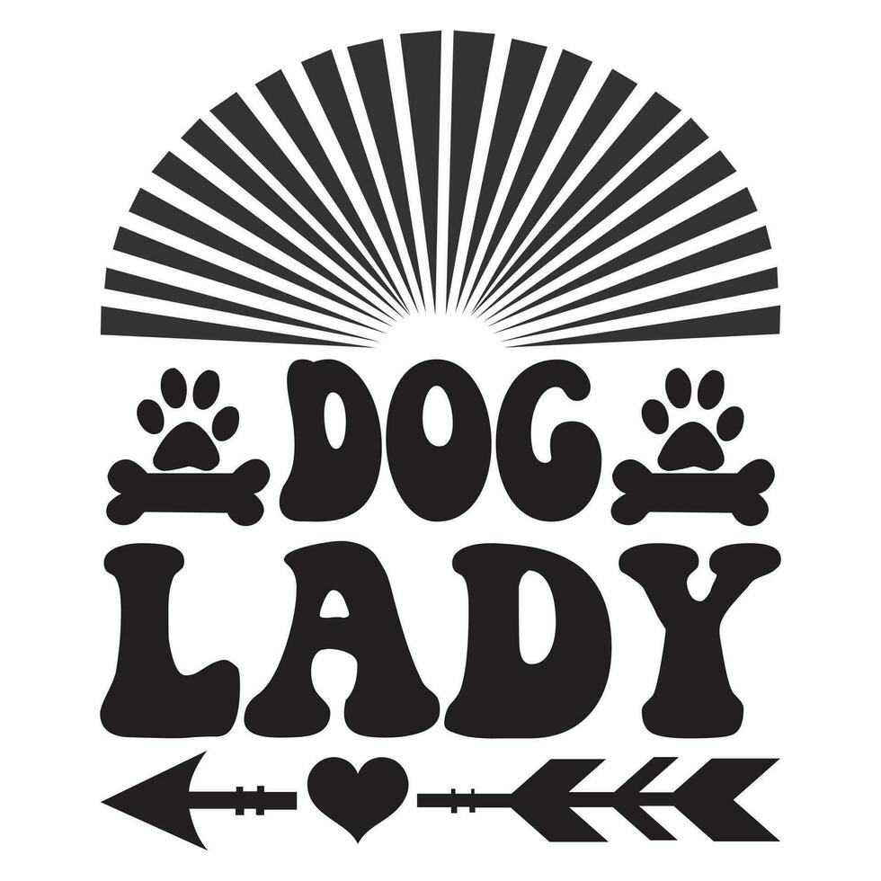 Dog T-Shirt Design vector