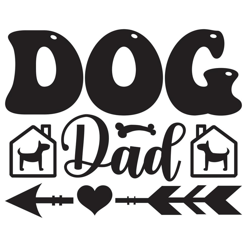 Dog T-Shirt Design vector