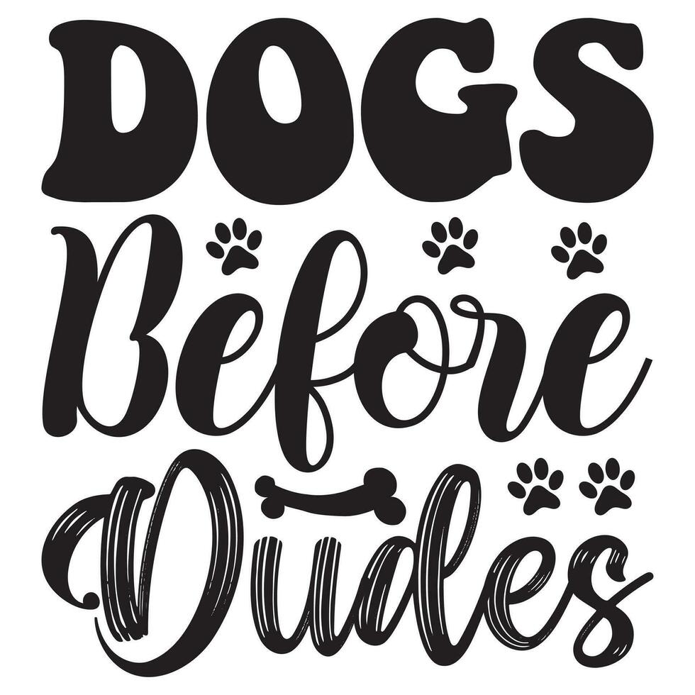 Dog T-Shirt Design vector
